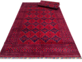 Authentic Afghan Handmade Rug – Premium Hand-Knotted Wool Carpet, Traditional Artisan Design