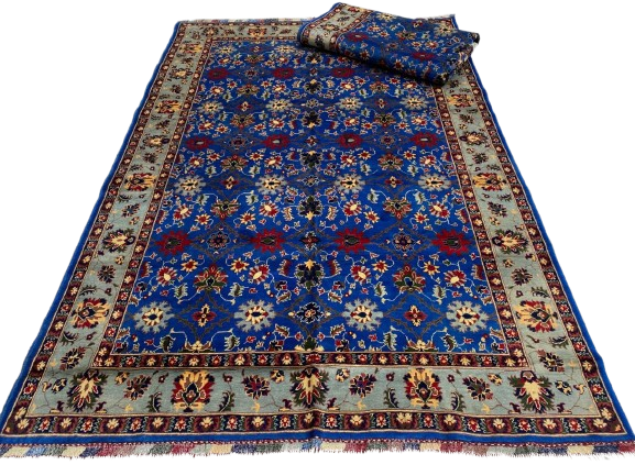 Authentic Afghan Handmade Rug – Premium Hand-Knotted Wool Carpet, Traditional Artisan Design