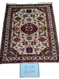 Authentic Qom Rug – Handwoven Natural Wool Persian Carpet, Premium Traditional Design