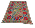 Andkhoy Silk Embroidery — Afghan Handmade Wall & Headboard Décor