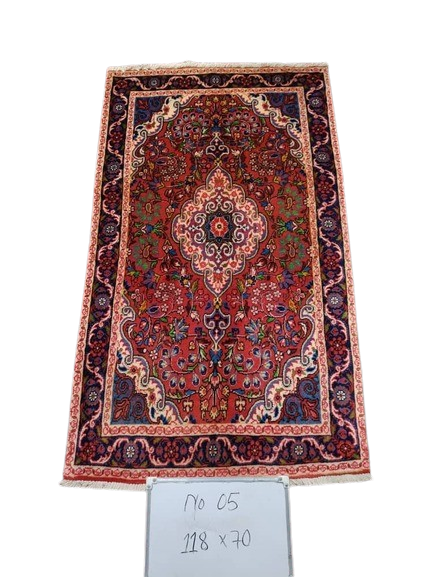 Authentic Qom Rug – Handwoven Natural Wool Persian Carpet, Premium Traditional Design