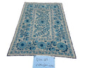 Andkhoy Silk Embroidery — Afghan Handmade Textile for Wall & Headboard