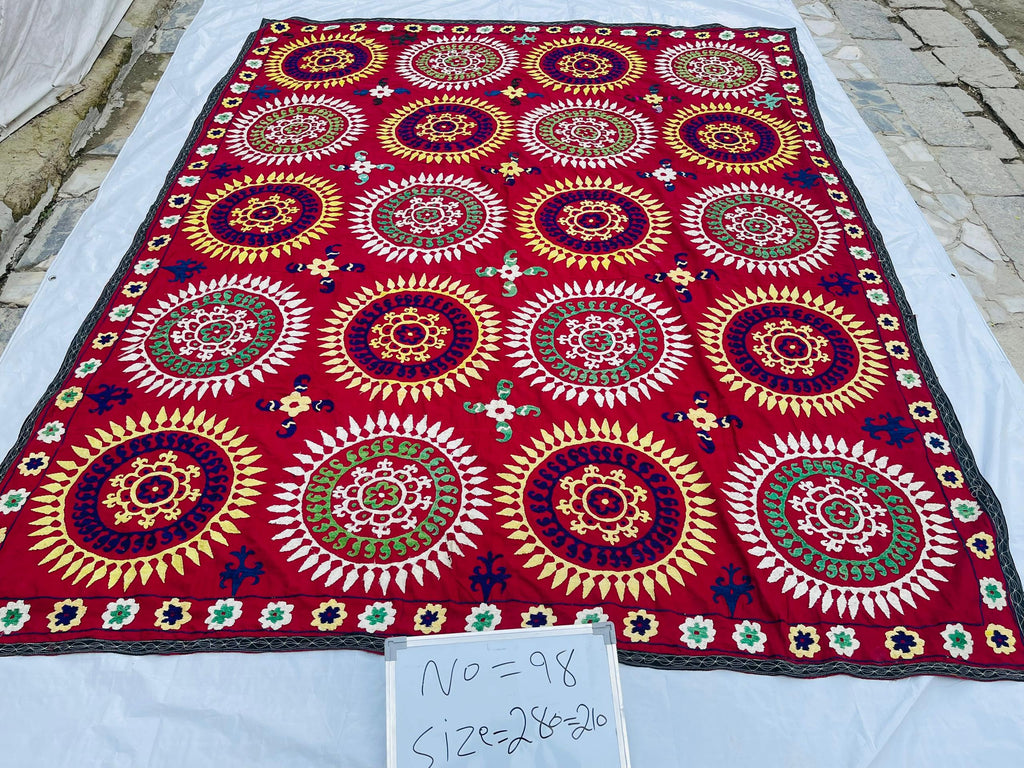 Andkhoy Silk Embroidery — Afghan Heritage Wall & Headboard Décor