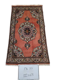 Authentic Qom Rug – Handwoven Natural Wool Persian Carpet, Premium Traditional Design