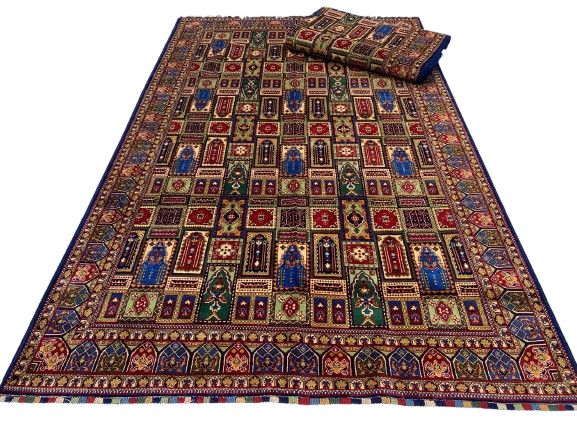Authentic Afghan Handmade Rug – Premium Hand-Knotted Wool Carpet, Traditional Artisan Design